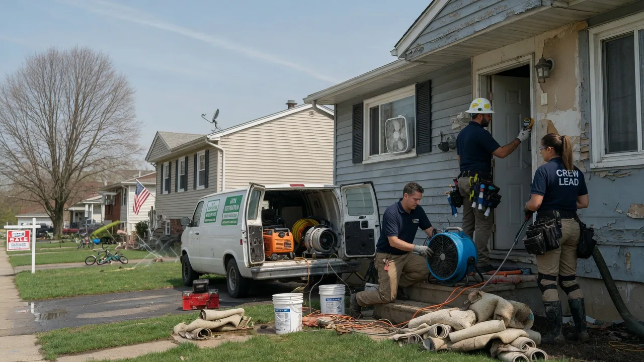 Flood Cleanup in East Liberty, OH near me