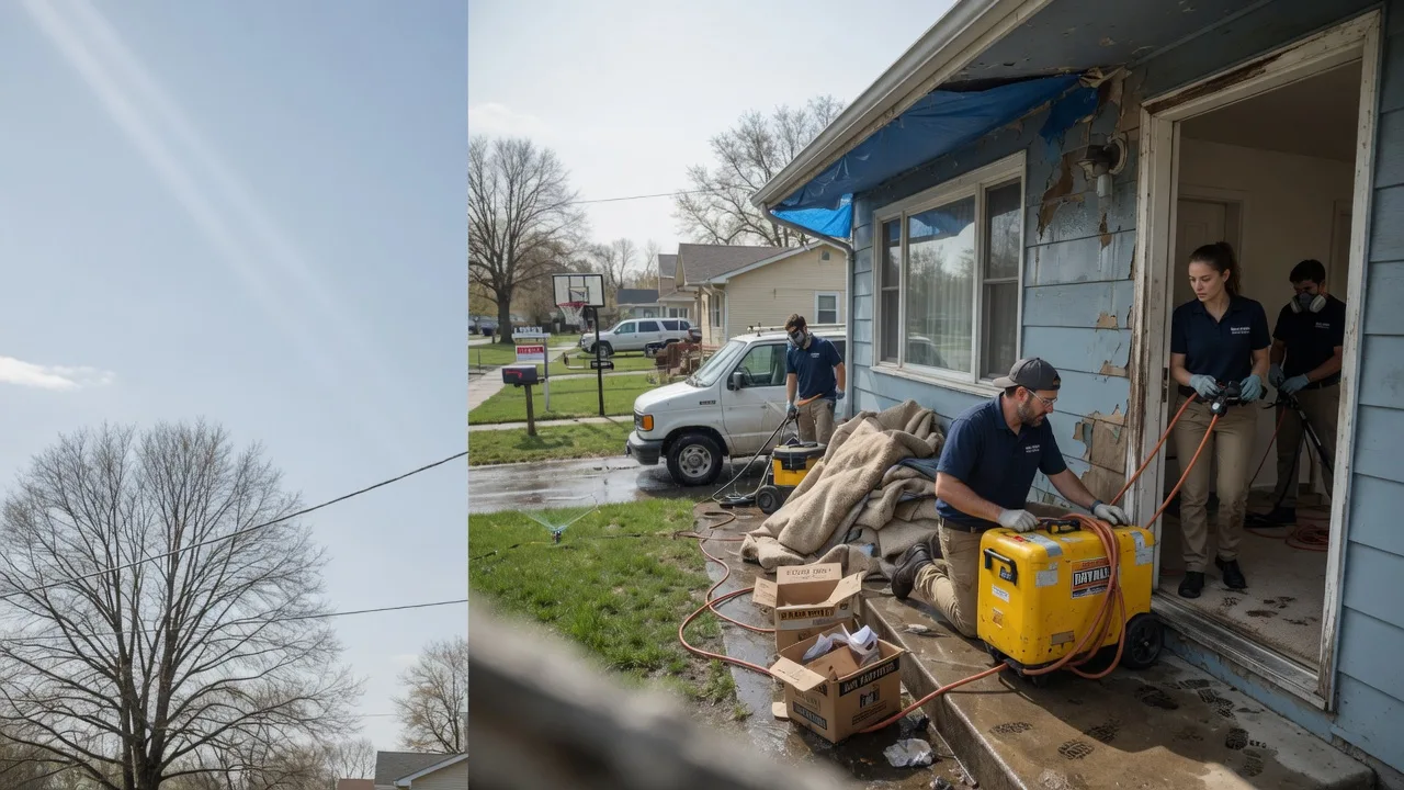 Basement Flood Cleanup in East Liberty, OH near me